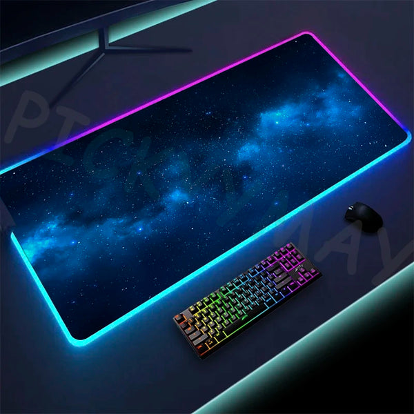 Galaxy Glow Gaming Mousepad